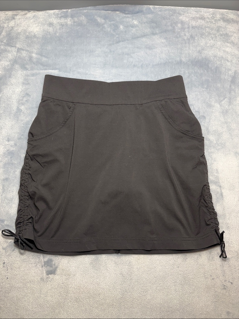 Columbia Black Athletic Skort with Side Drawstrings